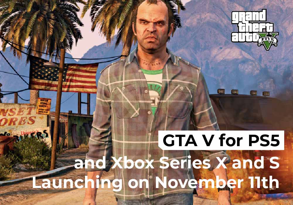 GTA V for PS5 and Xbox Series X and S Launching on November 11th  The