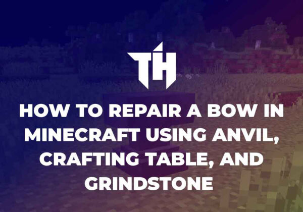 How to Repair a Bow in Minecraft Using Anvil, Crafting Table ...