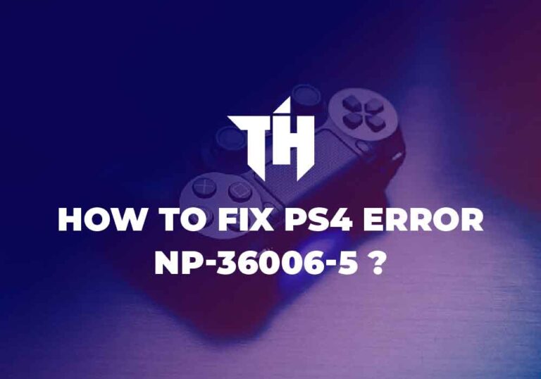 How to Fix PS4 Error NP-36006-5 [FIXED] - The Intel Hub