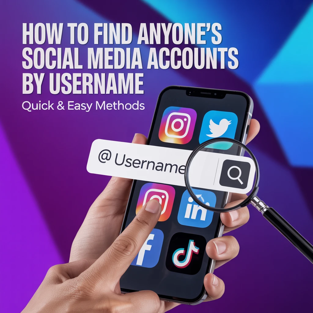 How to Find Anyone's Social Media Accounts by Username