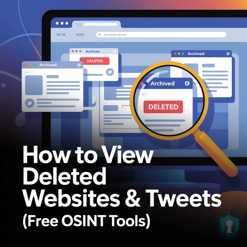 How to View Deleted Websites & Tweets