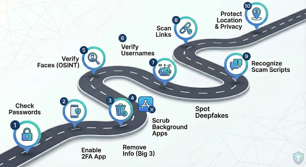 The Ultimate Digital Privacy Checklist - RoadMap